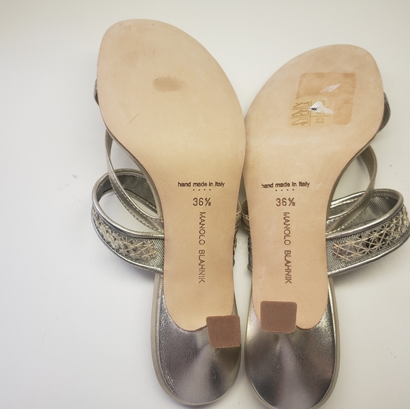 Manolo Blahnik Shoes Size 6.5 - Picture 5 of 5